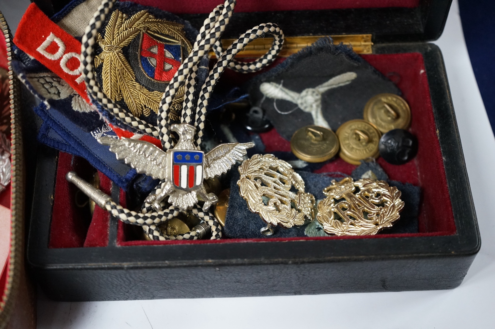 A WWII Canadian medal group awarded to E.B. Ash, a member of the Toronto Scottish Regiment, comprising of the 1939-1945 Star, the France and Germany Star, the Defence Medal, the 1939-1945 Canada Voluntary Service Medal w